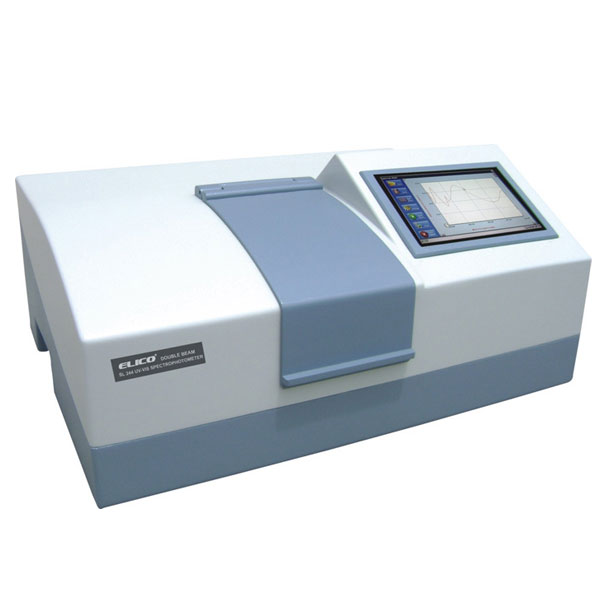 Double beam Spectrophotometer with computer